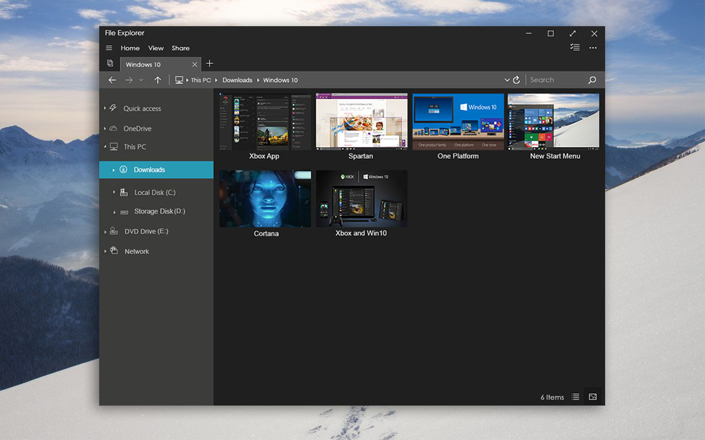 Windows 10 Dark Theme Explorer Windows